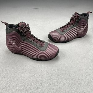 NIKE ACG Lunardome 1 Sneakers Men 10 Burgundy 654867-669 Waterproof Sneakerboot